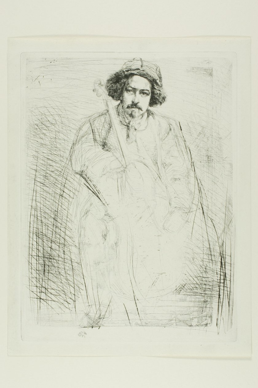 J. Becquet, szobrász alkotó: James Abbott McNeill Whistler