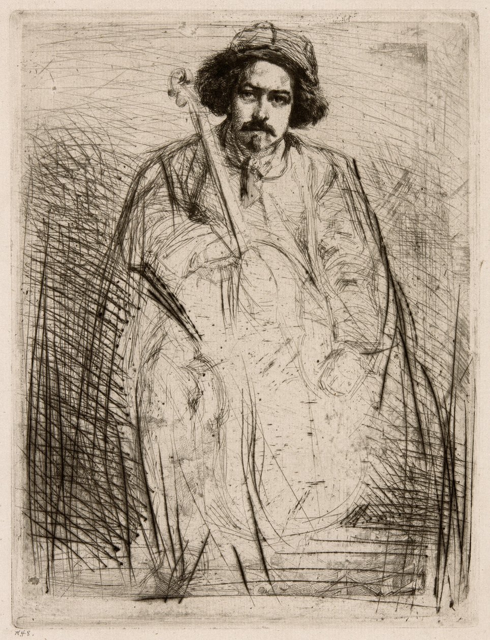 J. Becquet, szobrász alkotó: James Abbott McNeill Whistler