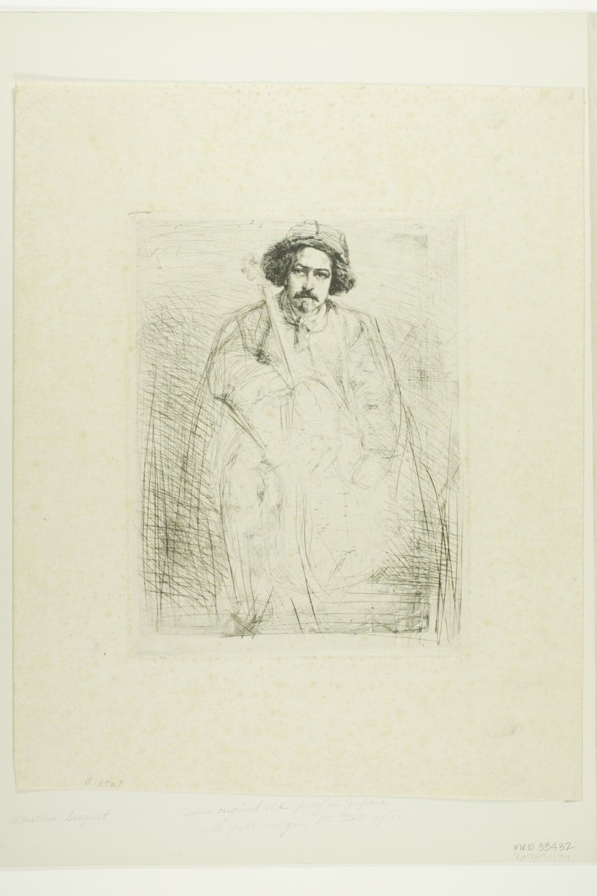 J. Becquet, szobrász alkotó: James Abbott McNeill Whistler