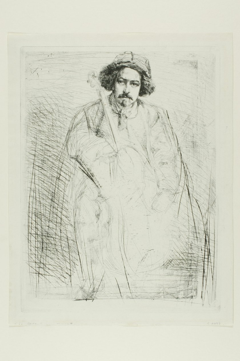 J. Becquet, szobrász alkotó: James Abbott McNeill Whistler