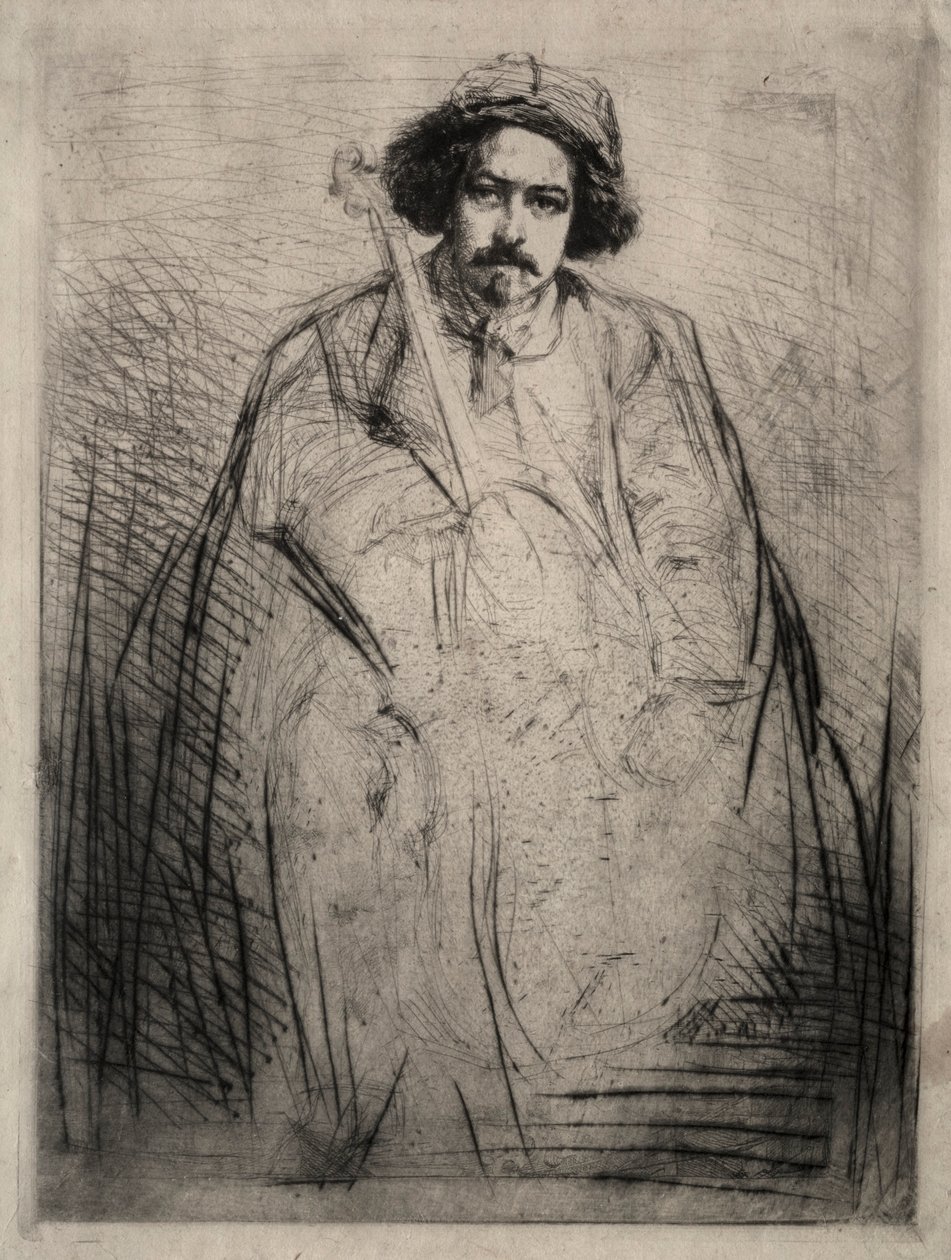 J. Becquet, szobrász alkotó: James McNeill Whistler