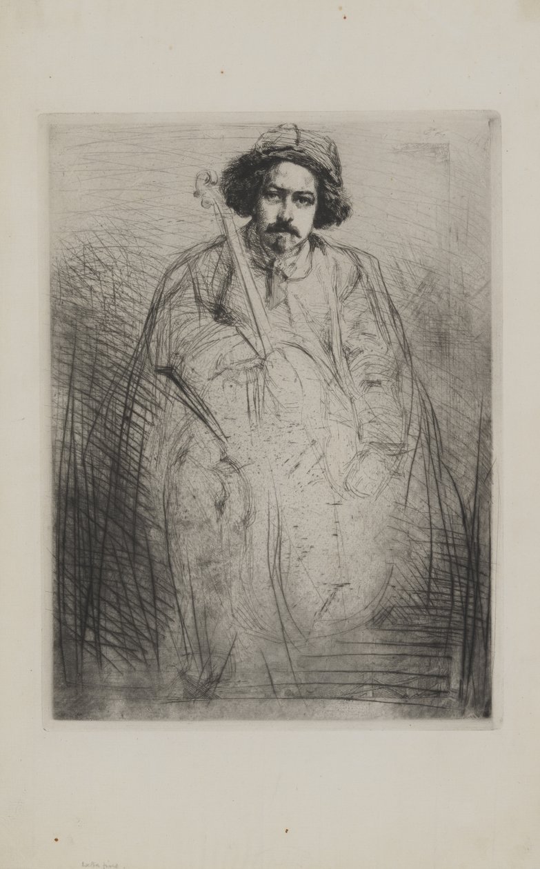J. Becquet, szobrász alkotó: James McNeill Whistler