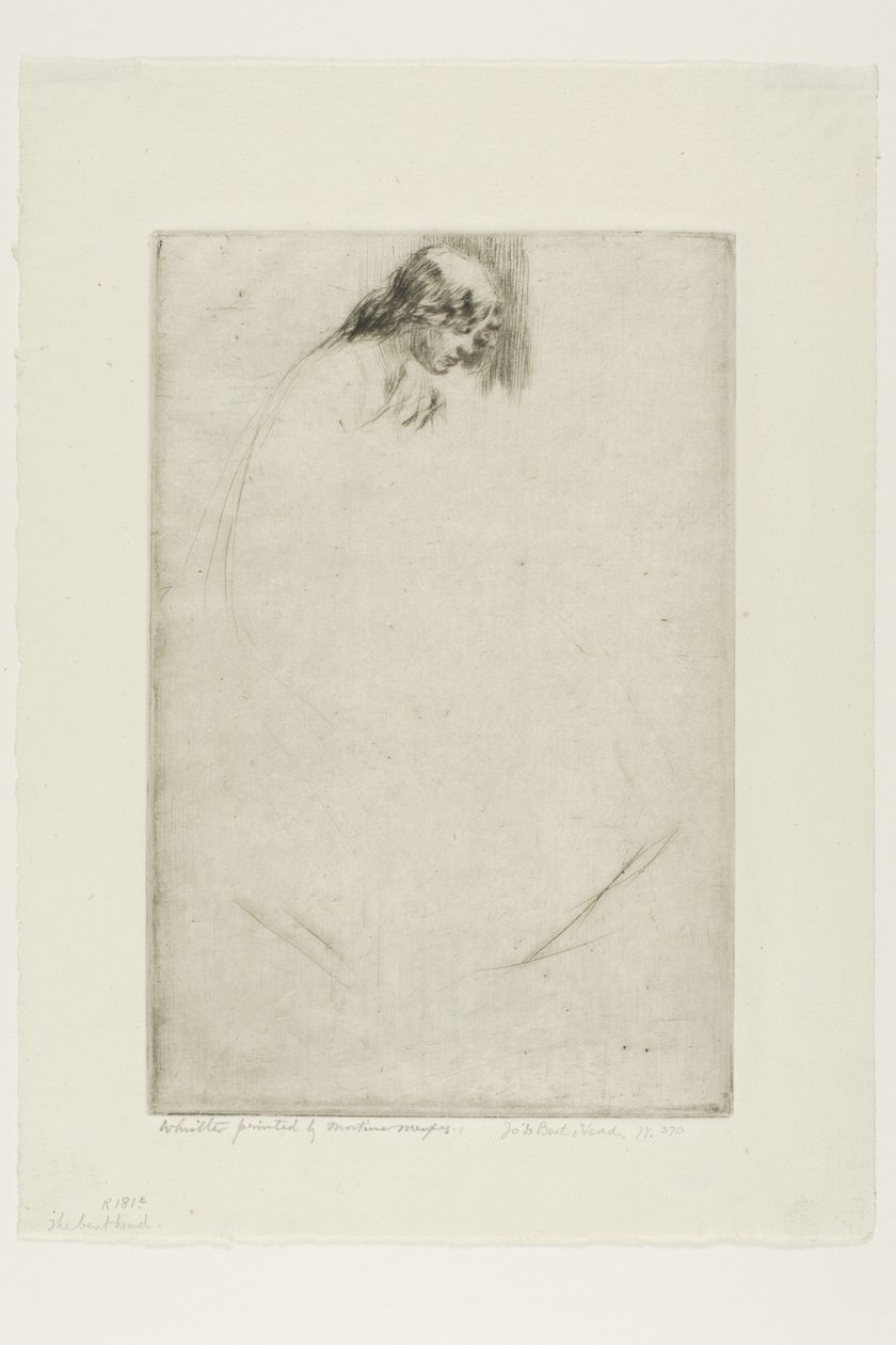 Jo hajlott feje alkotó: James McNeill Whistler