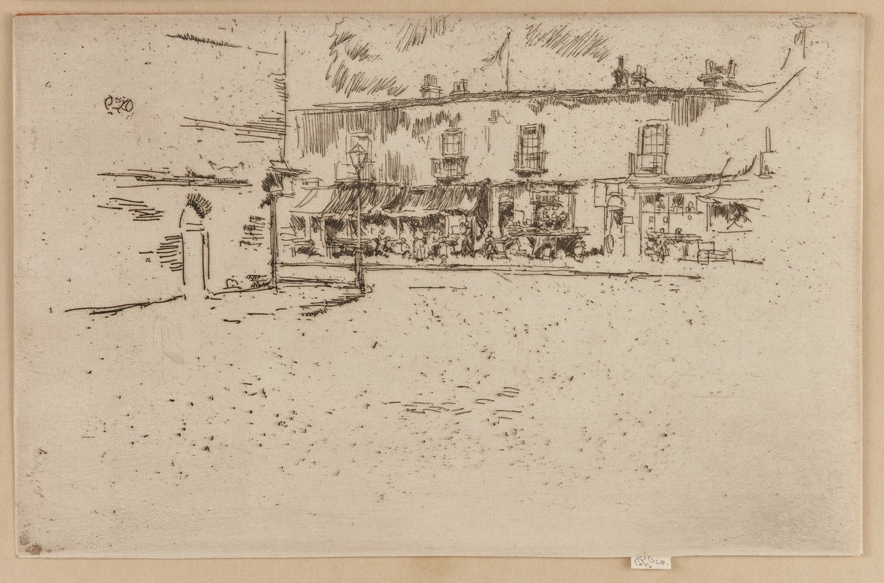 Jubilee Place, Chelsea alkotó: James Abbott McNeill Whistler