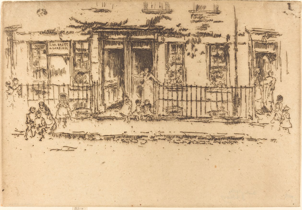 Justice Walk – Chelsea alkotó: James Abbott McNeill Whistler