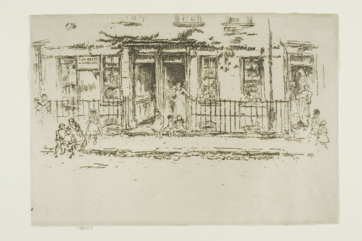Justice Walk, Chelsea alkotó: James Abbott McNeill Whistler