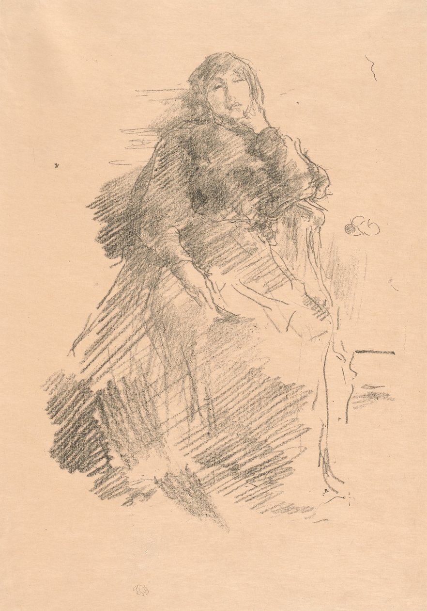 A gyönyörű lusta hölgy alkotó: James Abbott McNeill Whistler