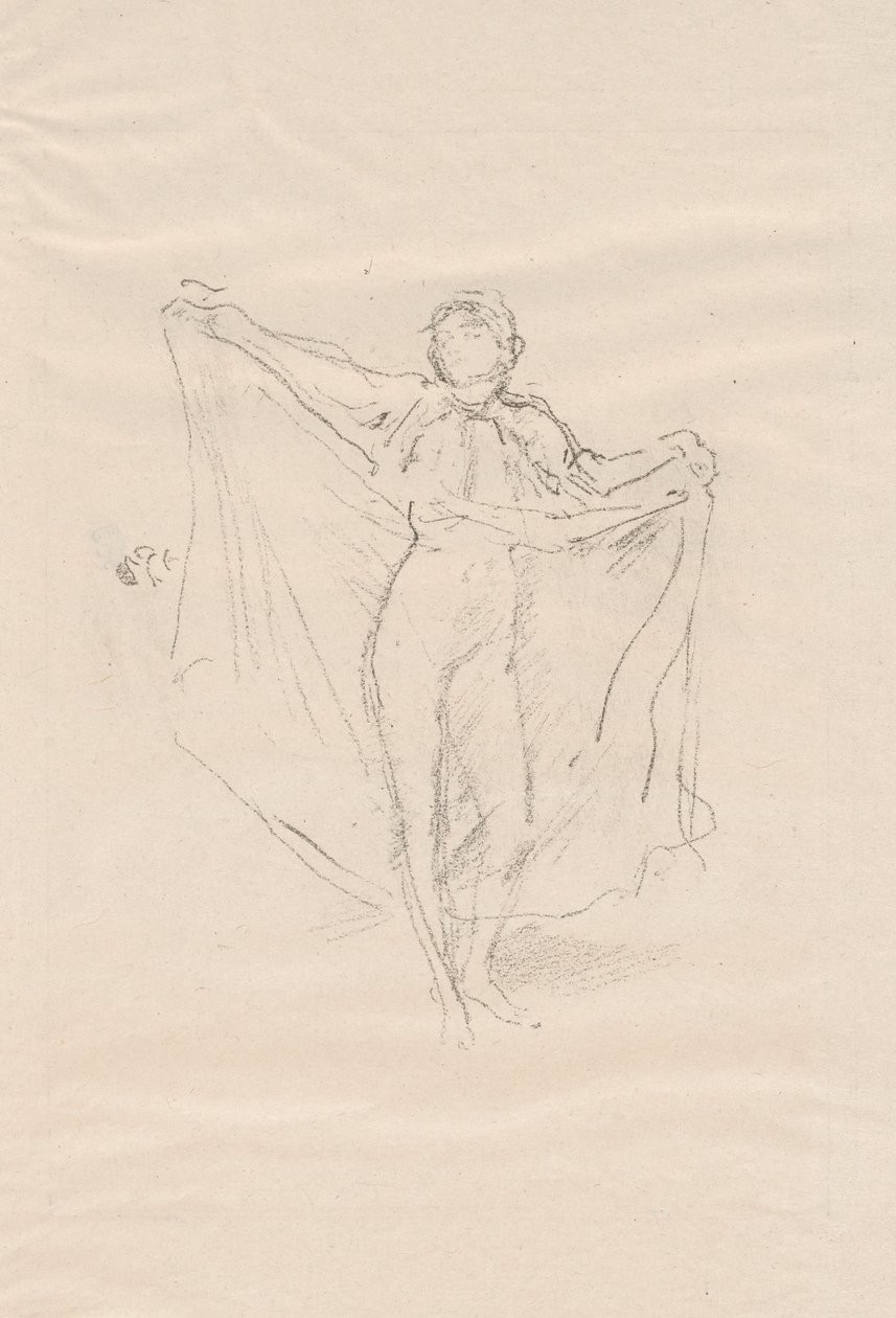 La Danseuse: A Study of the Nude alkotó: James McNeill Whistler