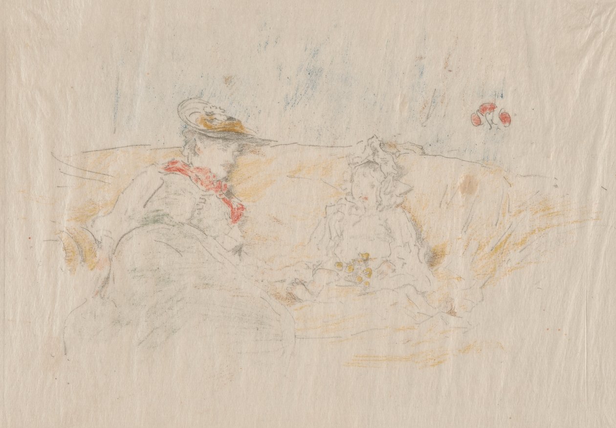 Hölgy és Gyermek alkotó: James Abbott McNeill Whistler