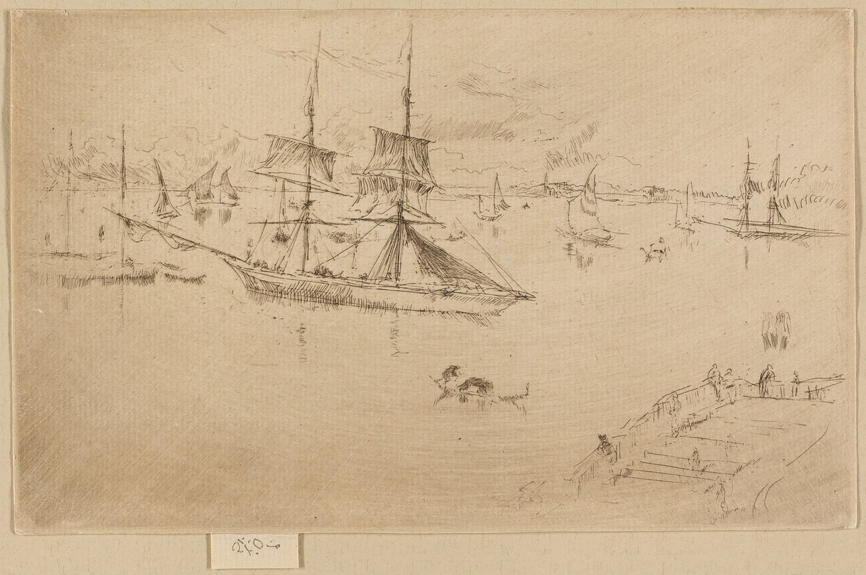 Lagúna - Dél alkotó: James Abbott McNeill Whistler