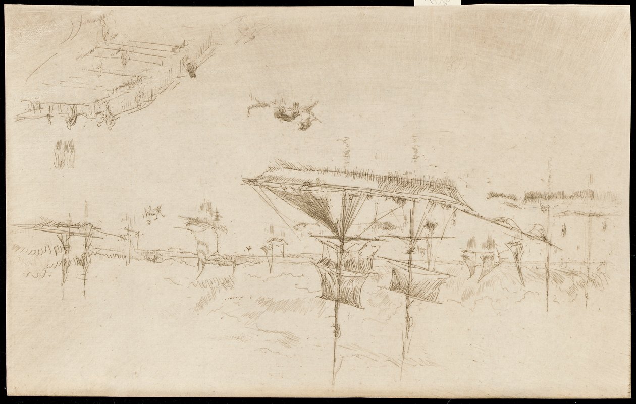 Lagúna-Dél alkotó: James Abbott McNeill Whistler