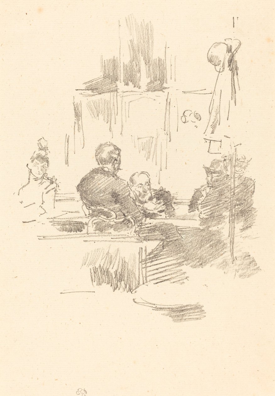 Késő Picquet alkotó: James Abbott McNeill Whistler