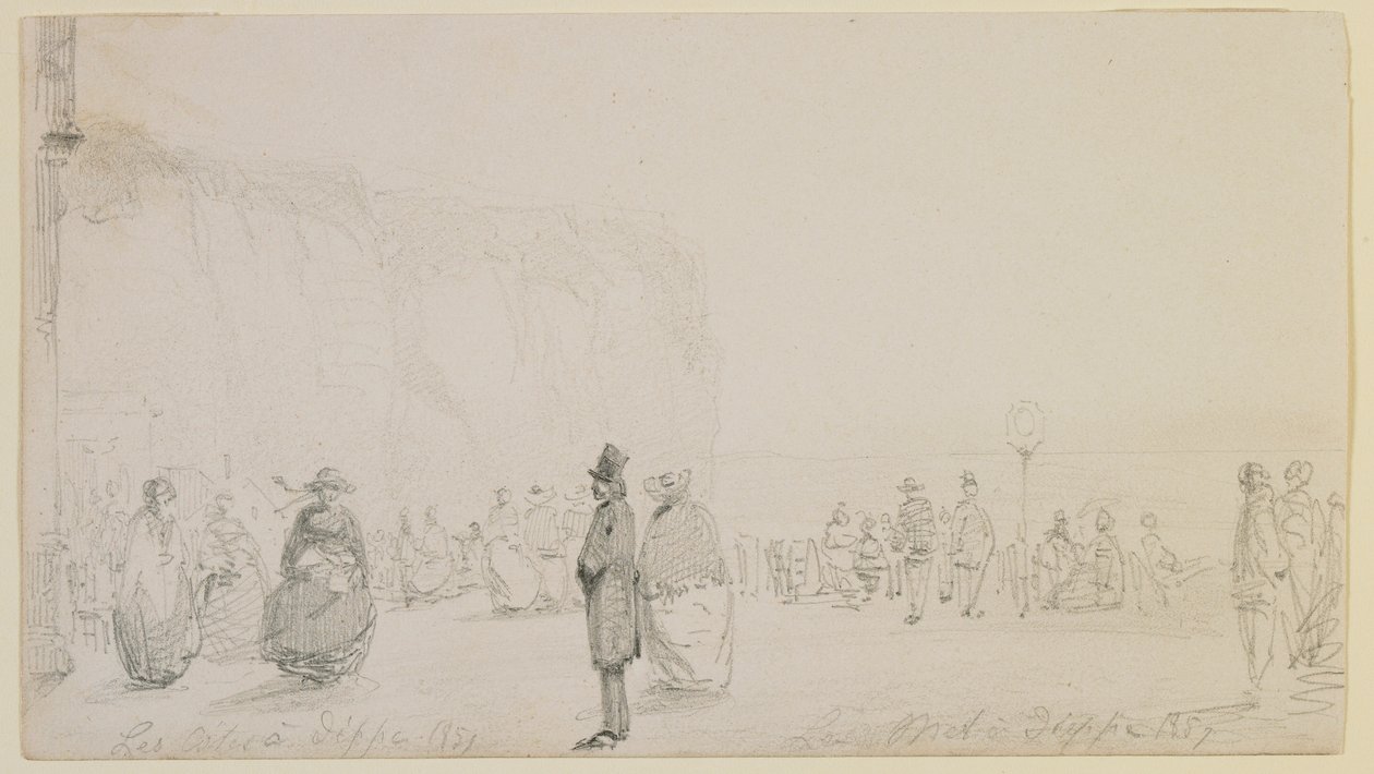 Dieppe partjai alkotó: James Abbott McNeill Whistler