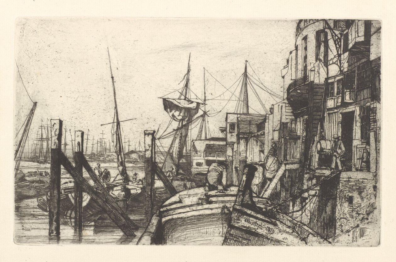 Limehouse alkotó: James Abbott McNeill Whistler