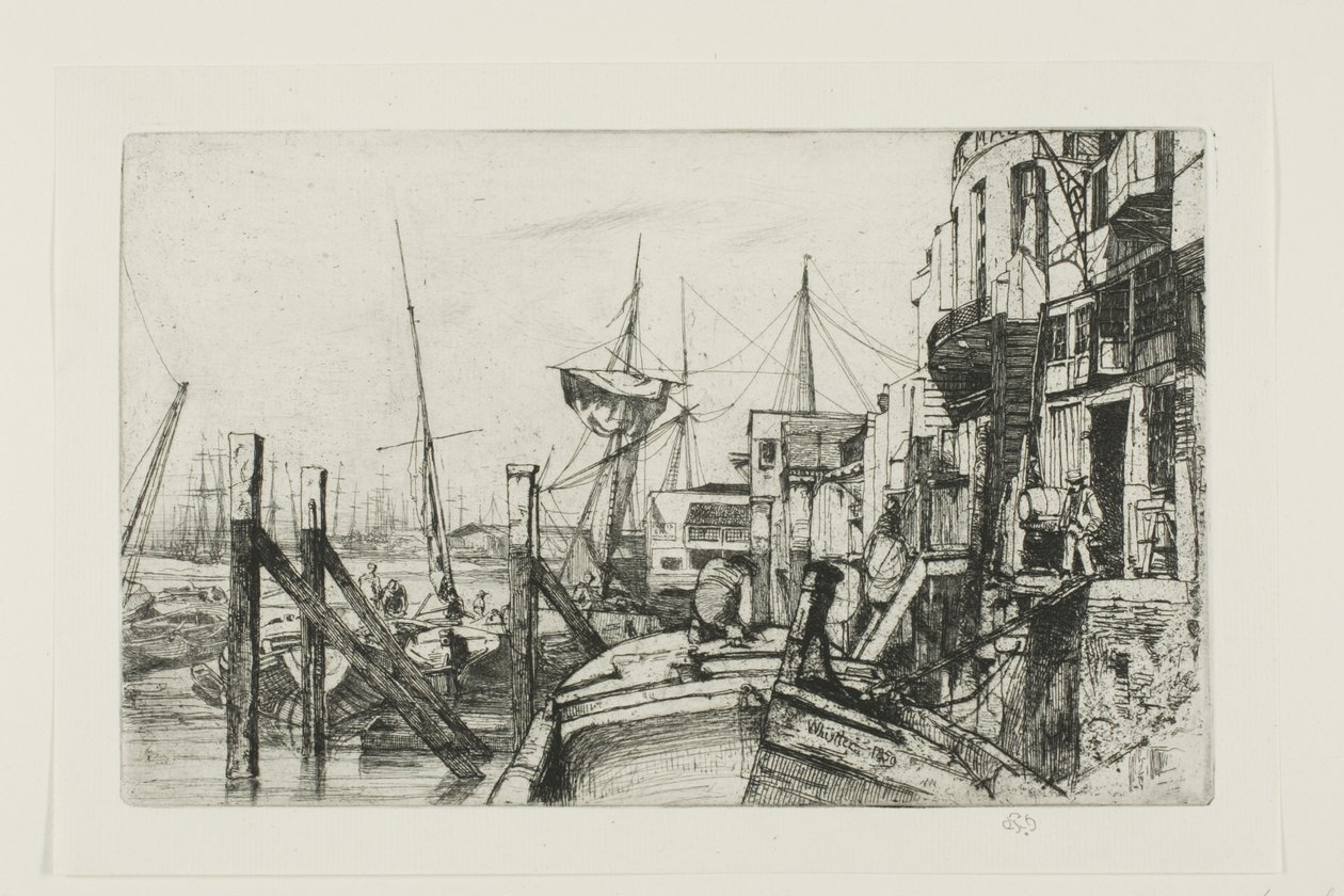 Limehouse alkotó: James Abbott McNeill Whistler