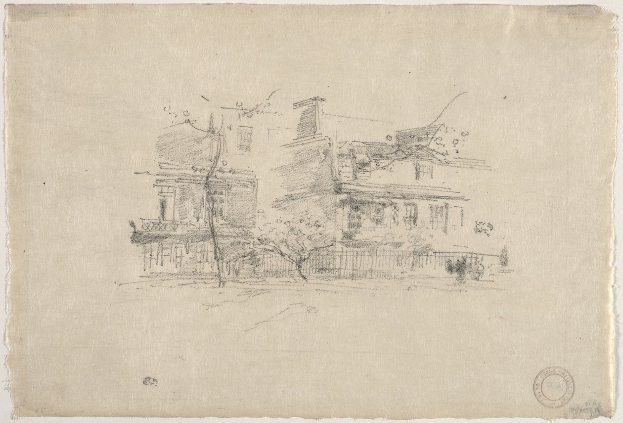 Lindsay Row, Chelsea alkotó: James McNeill Whistler