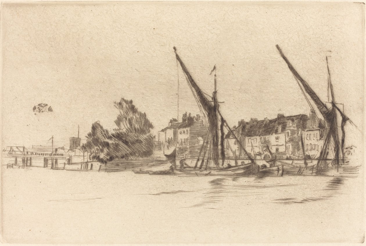 Lindsey házak alkotó: James Abbott McNeill Whistler