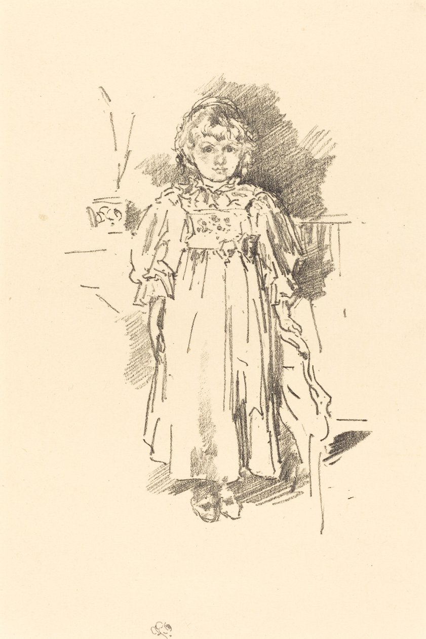 Kis Evelyn alkotó: James Abbott McNeill Whistler
