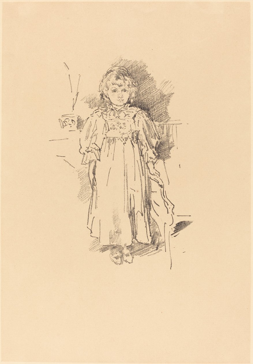 Kis Evelyn alkotó: James Abbott McNeill Whistler