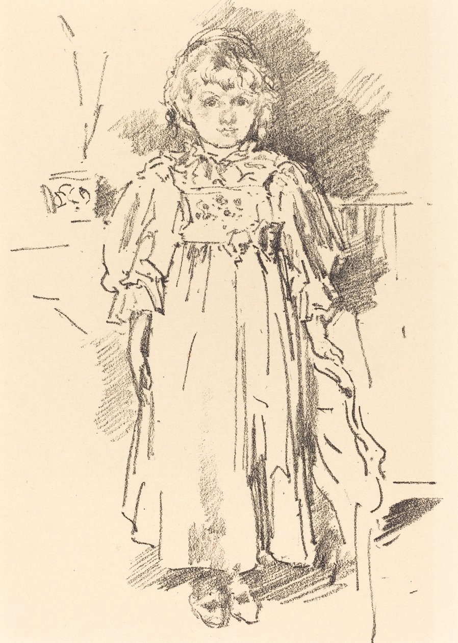 Kis Evelyn alkotó: James Abbott McNeill Whistler