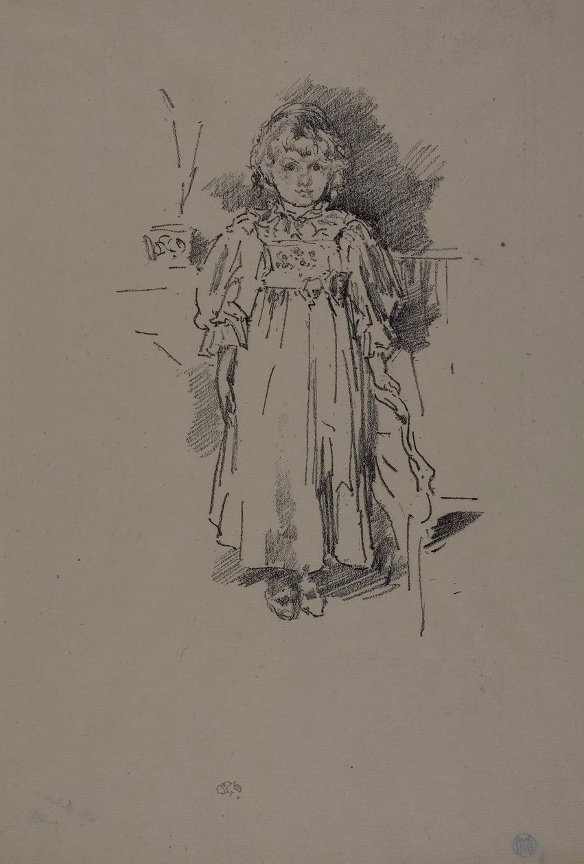 Kis Evelyn alkotó: James Abbott McNeill Whistler