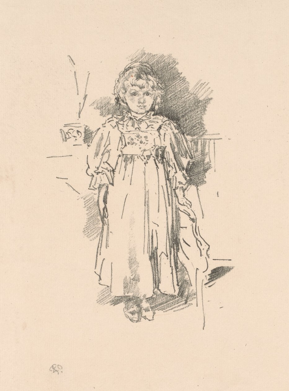 Kis Evelyn alkotó: James Abbott McNeill Whistler