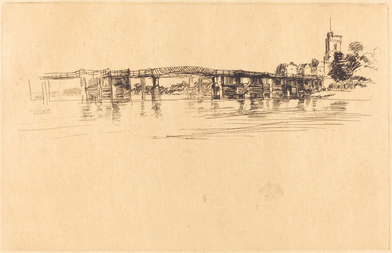 Kis Putney 1. sz alkotó: James Abbott McNeill Whistler