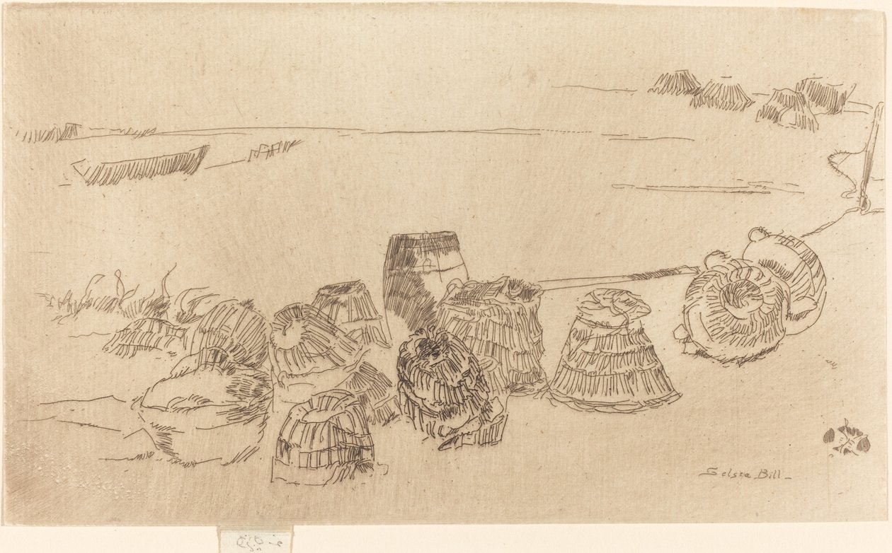 Homár-cserepek alkotó: James Abbott McNeill Whistler