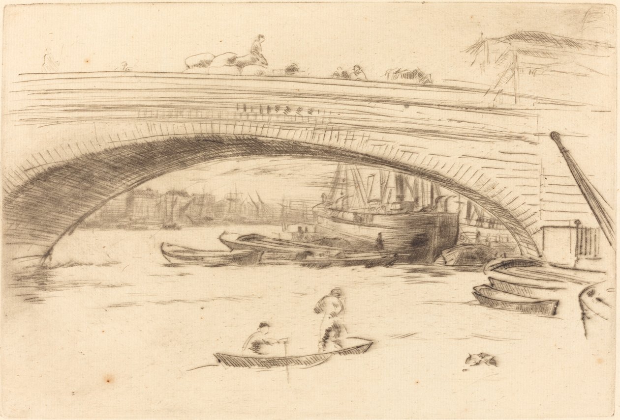London-híd alkotó: James Abbott McNeill Whistler