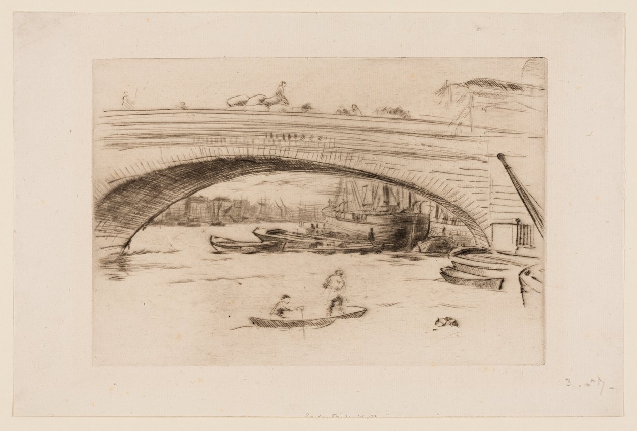 London-híd alkotó: James Abbott McNeill Whistler