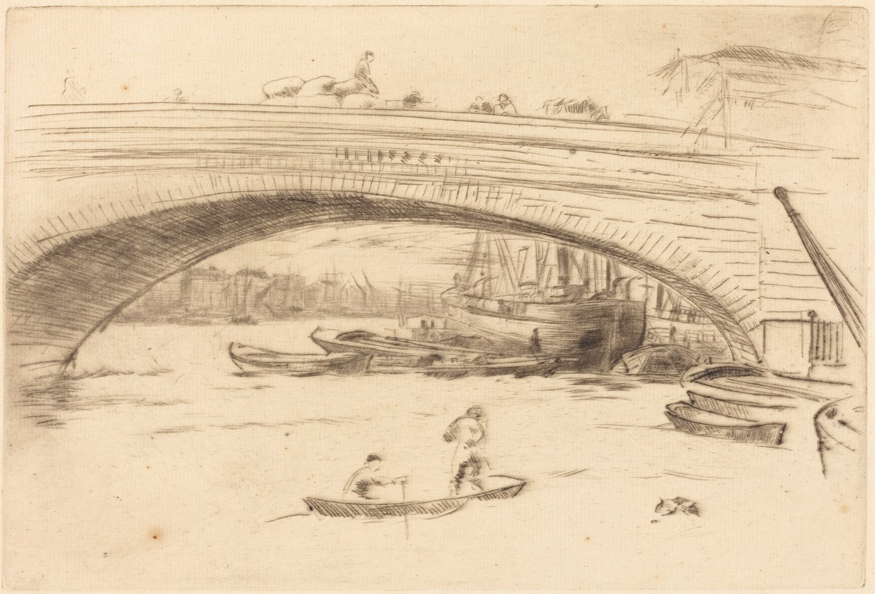 London Bridge alkotó: James McNeill Whistler