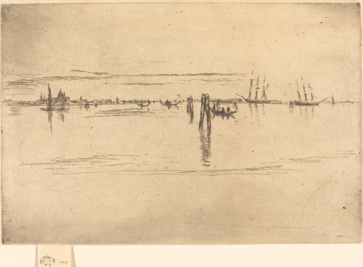 Hosszú Lagúna alkotó: James Abbott McNeill Whistler