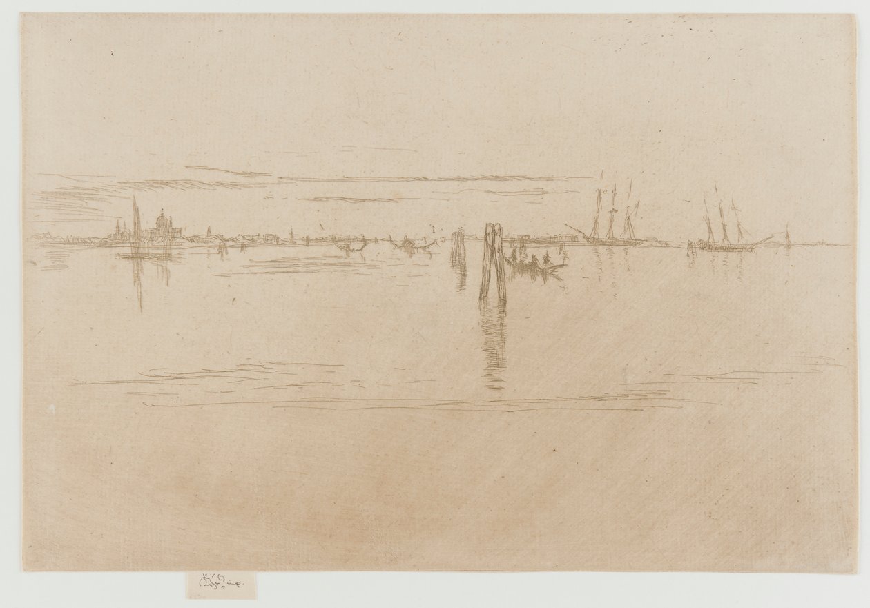 Hosszú lagúna alkotó: James Abbott McNeill Whistler