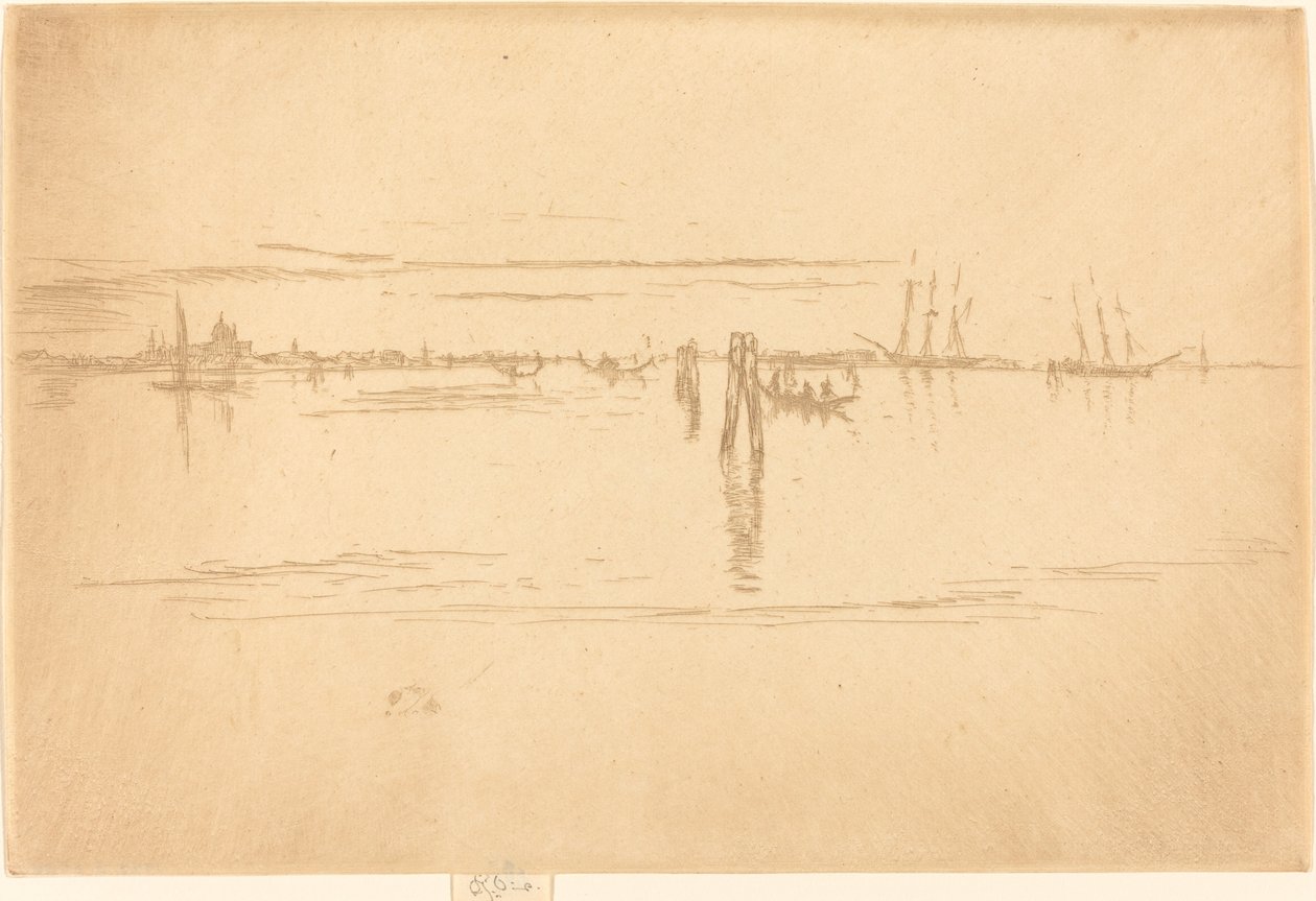 Hosszú Lagúna alkotó: James Abbott McNeill Whistler