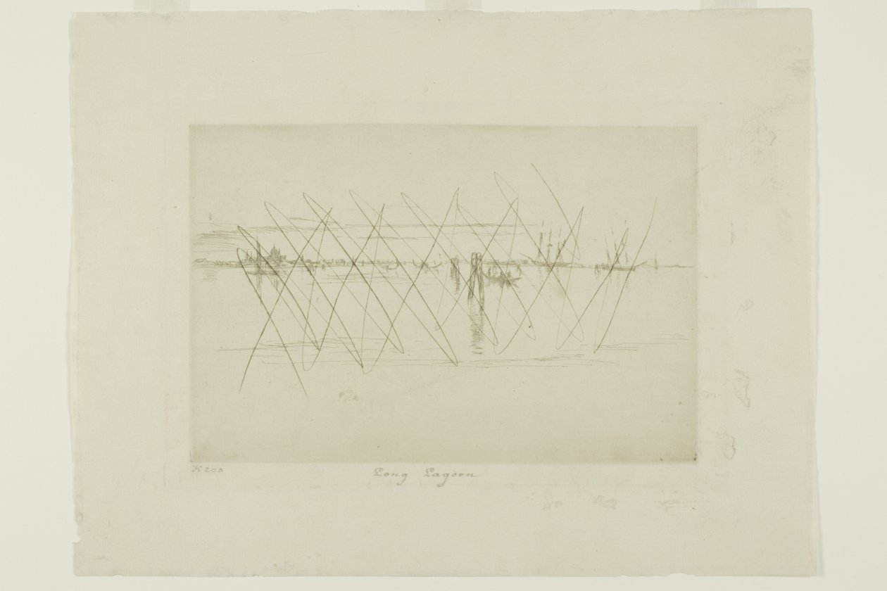 Hosszú Lagúna alkotó: James Abbott McNeill Whistler