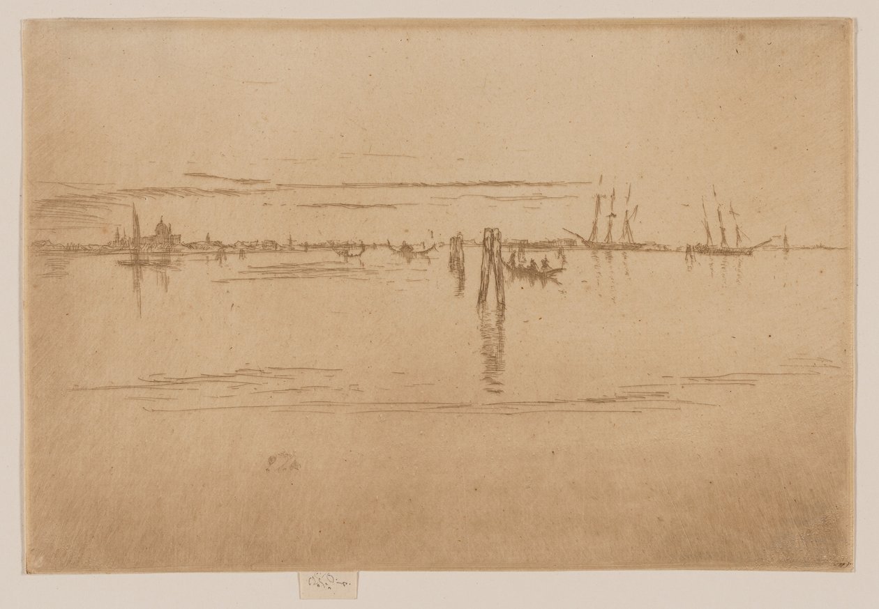 Hosszú lagúna alkotó: James McNeill Whistler