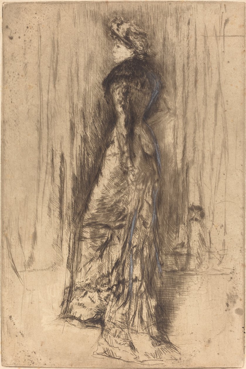 Maud, állva alkotó: James Abbott McNeill Whistler