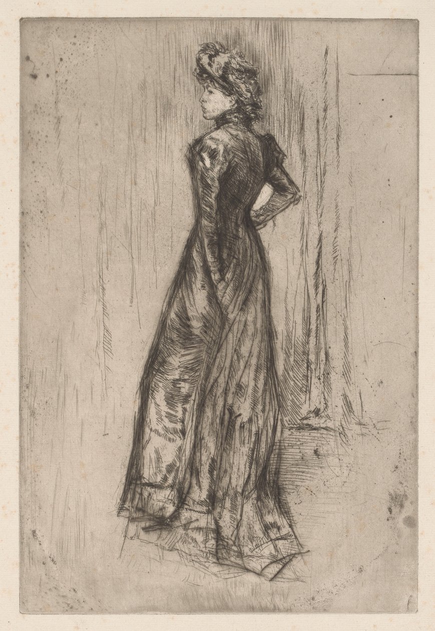 Maud, állva alkotó: James Abbott McNeill Whistler