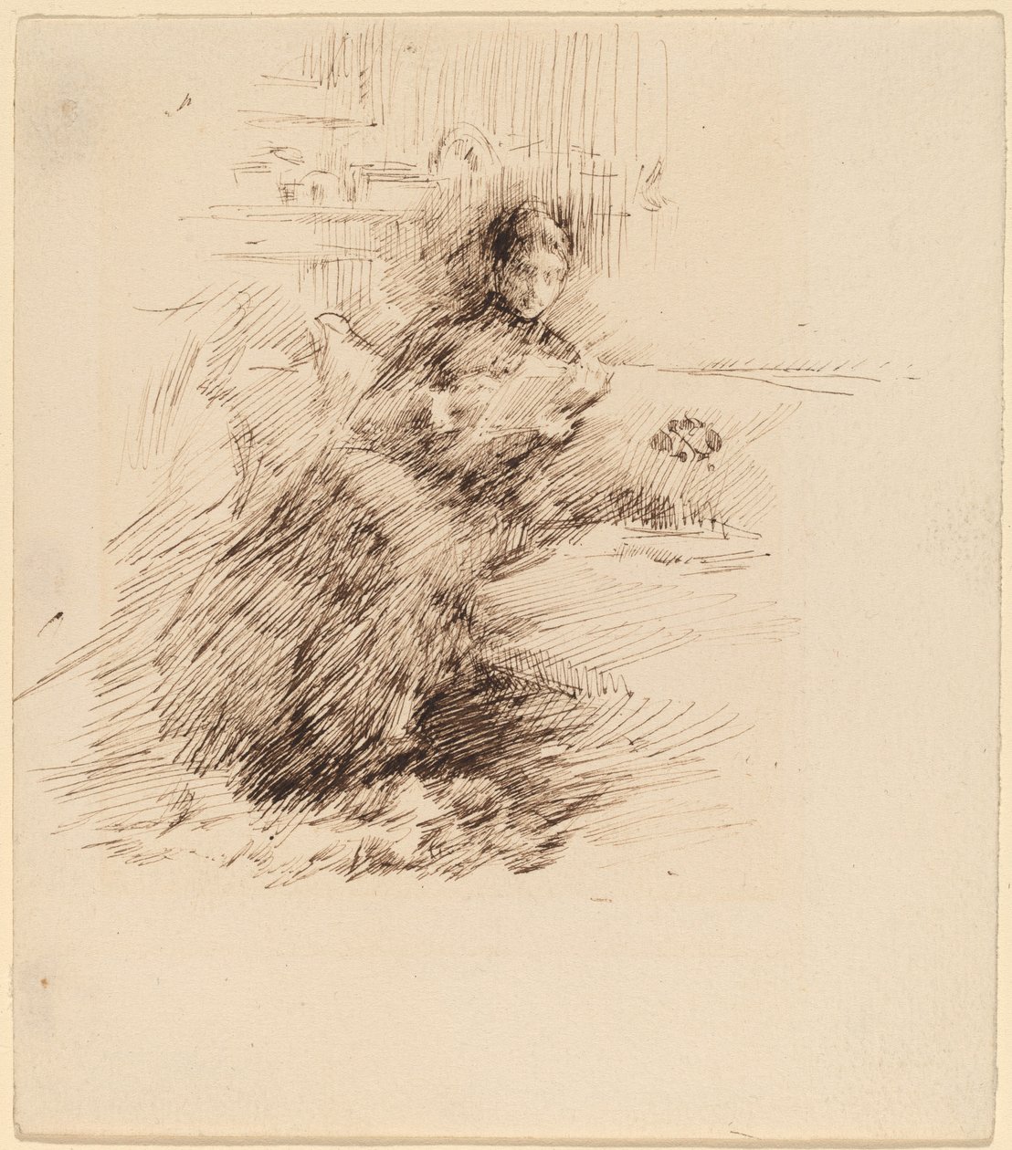 Cumberlege kisasszony alkotó: James Abbott McNeill Whistler