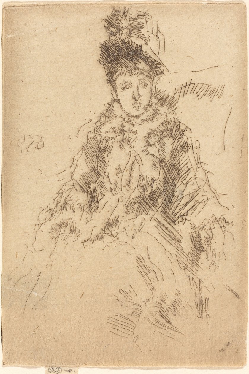 Lenoir kisasszony alkotó: James Abbott McNeill Whistler