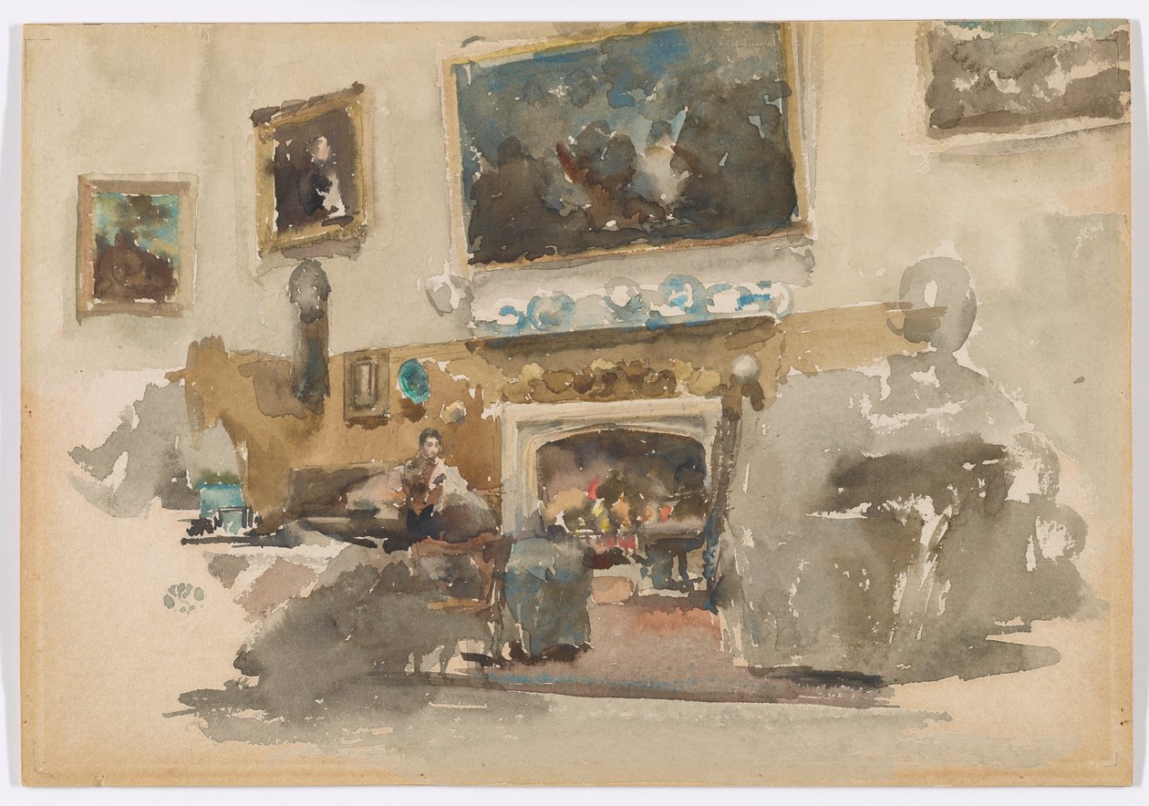 Moreby Hall alkotó: James Abbott McNeill Whistler