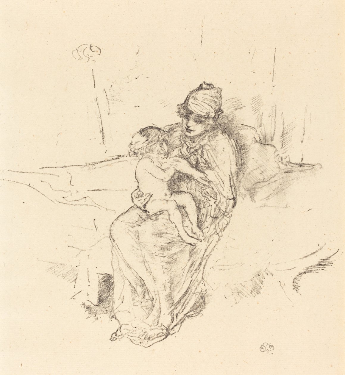 Anya és gyermeke, 1. sz alkotó: James Abbott McNeill Whistler