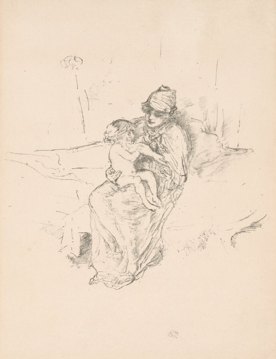 Anya és gyermeke, 1. sz alkotó: James Abbott McNeill Whistler