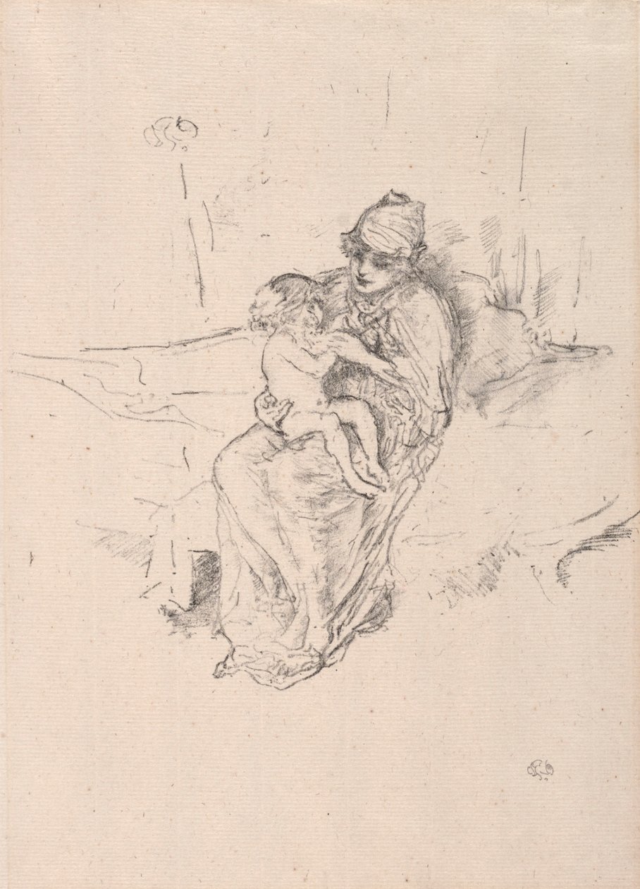 Anya és gyermeke, No. 1 alkotó: James McNeill Whistler