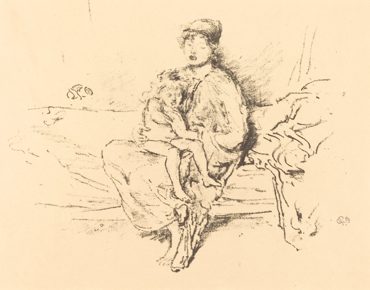 Anya és gyermeke, 2. sz alkotó: James Abbott McNeill Whistler