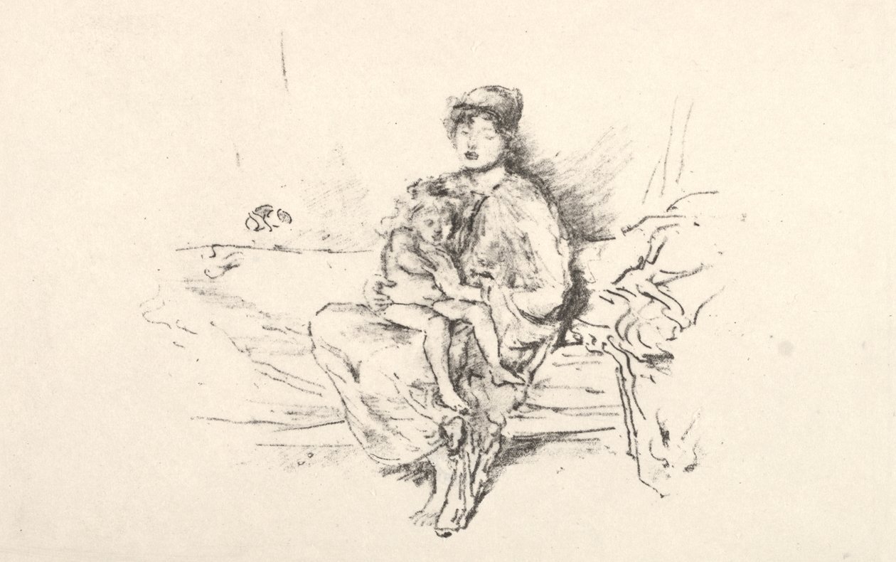Anya és gyermek, 2. sz. alkotó: James McNeill Whistler