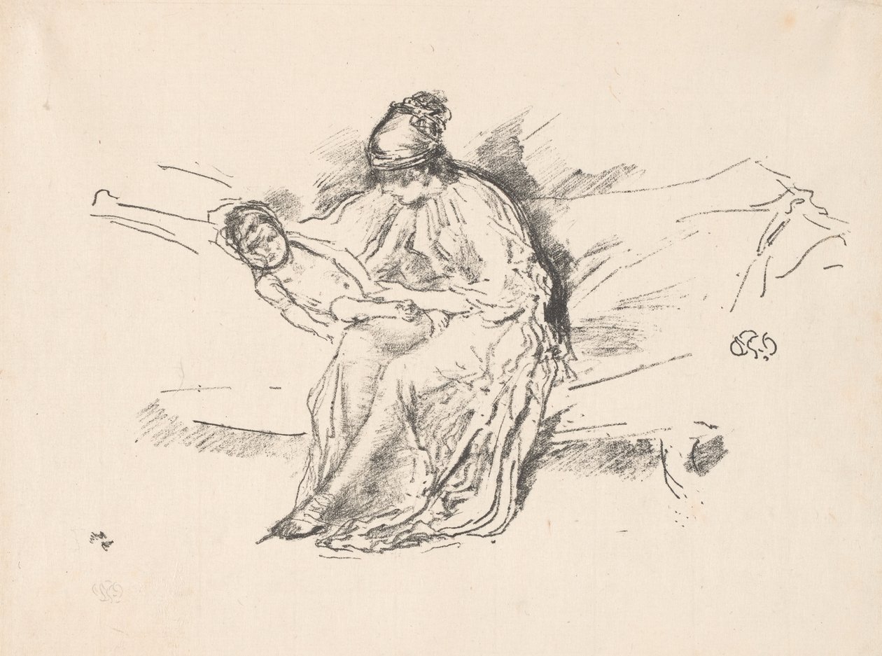 Anya és gyermeke, 4. sz alkotó: James Abbott McNeill Whistler