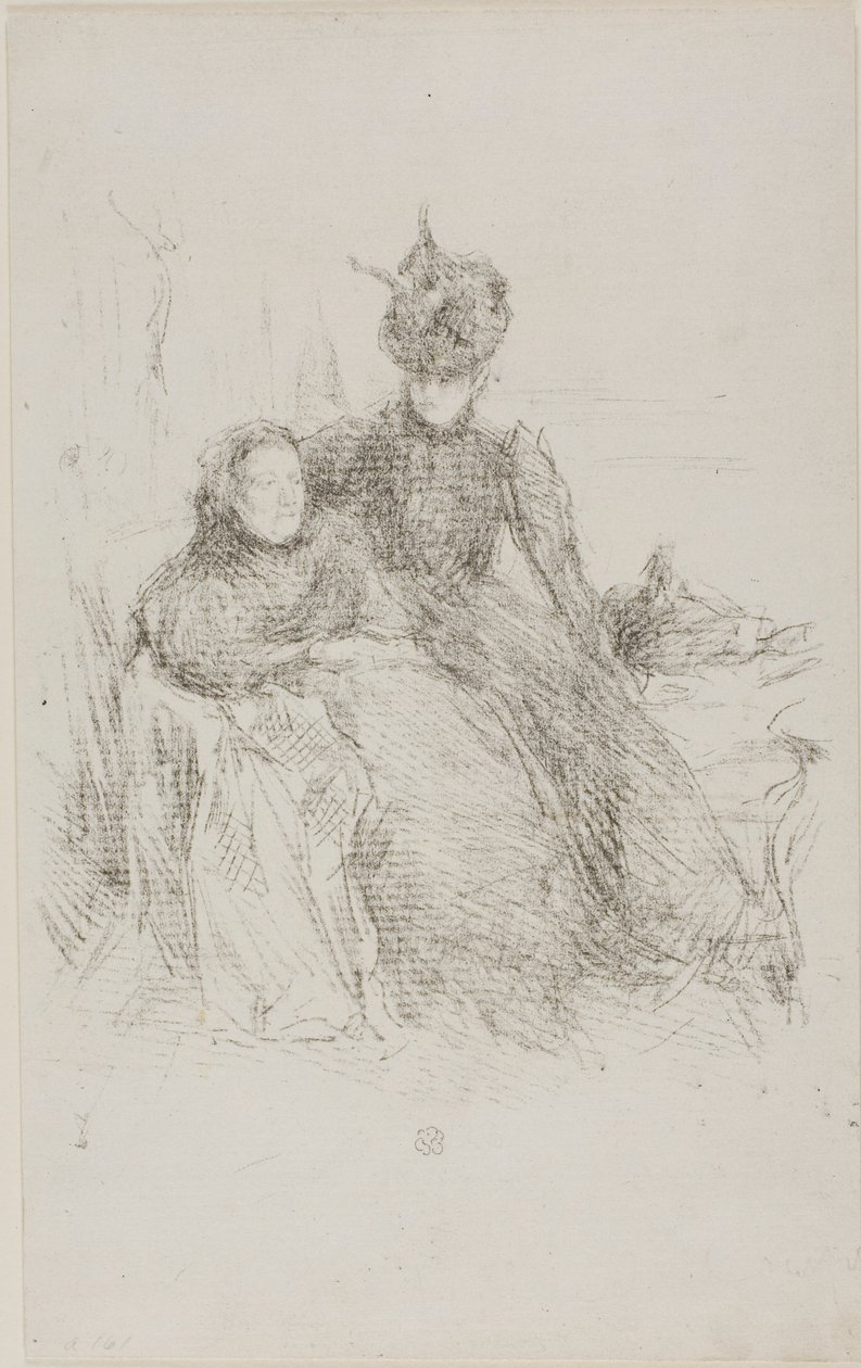 Anya és lánya alkotó: James McNeill Whistler