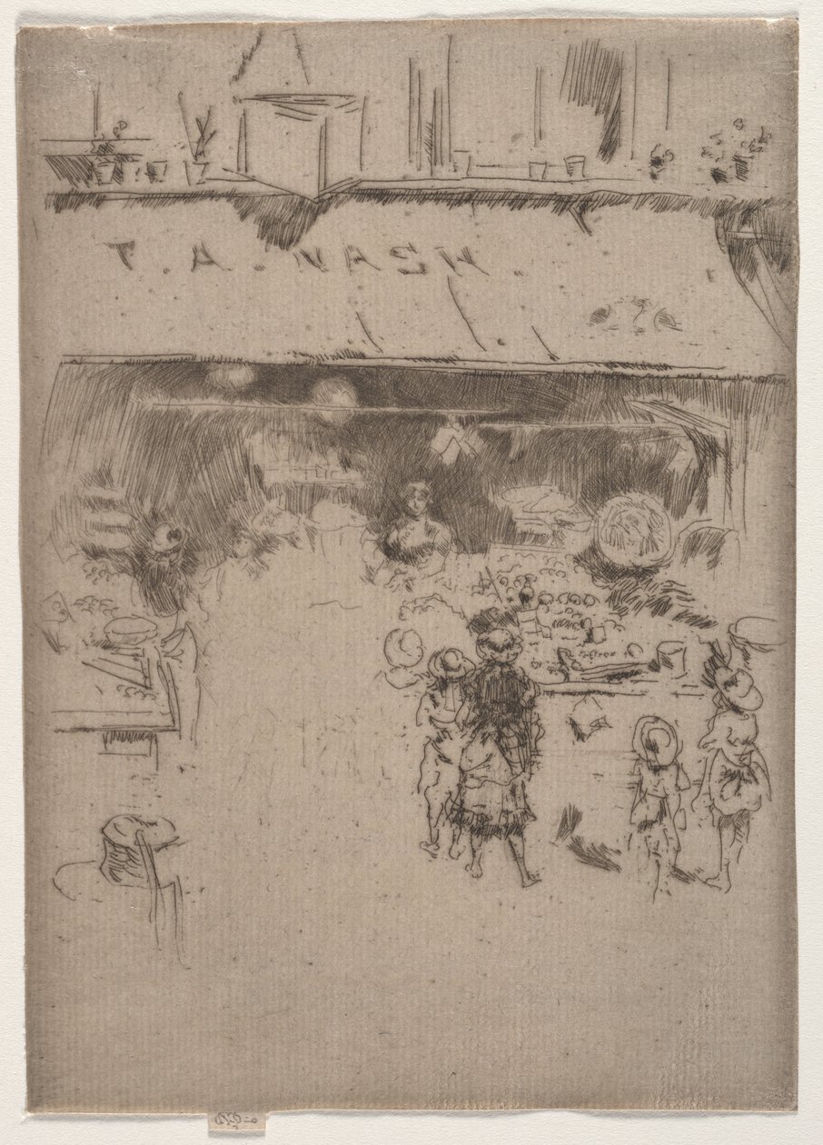 Nash gyümölcsboltja alkotó: James McNeill Whistler