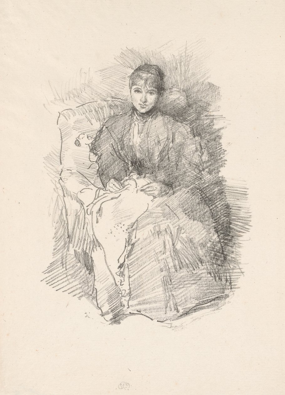 Hímzés alkotó: James Abbott McNeill Whistler